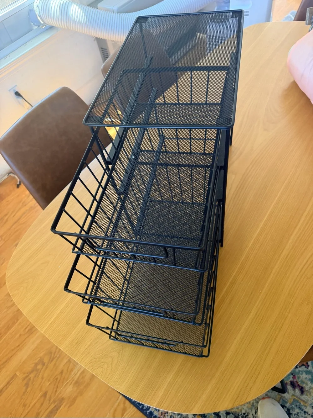 Target Black 3-Drawer Mesh Organizer Tower
